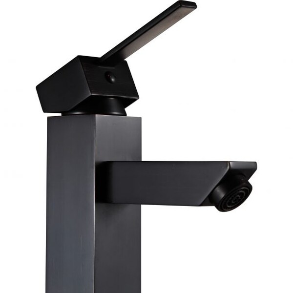 Anzzi Pygmy Single Hole Single Handle Bathroom Faucet in Oil Rubbed Bronze L-AZ112ORB - main